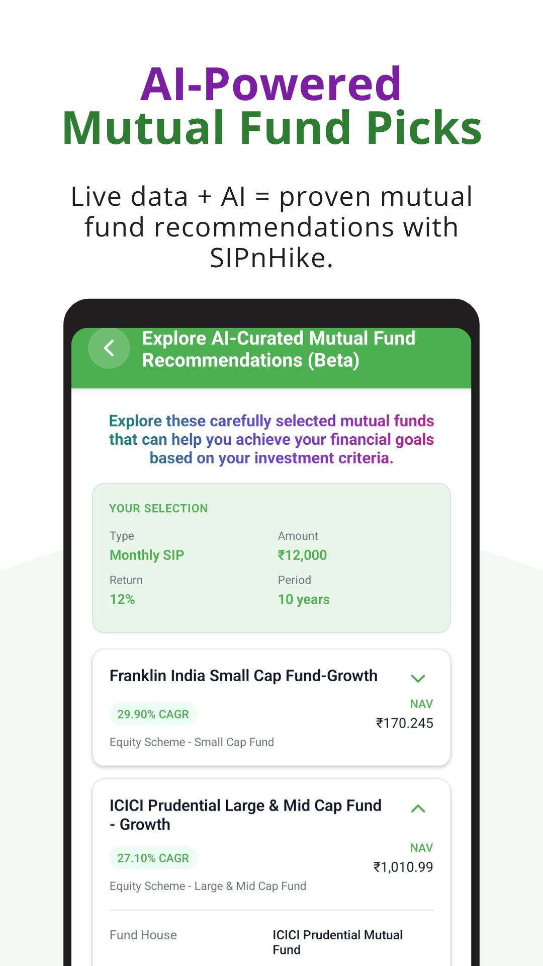 SIPnHike - Screenshot 2 showing product features and functionality