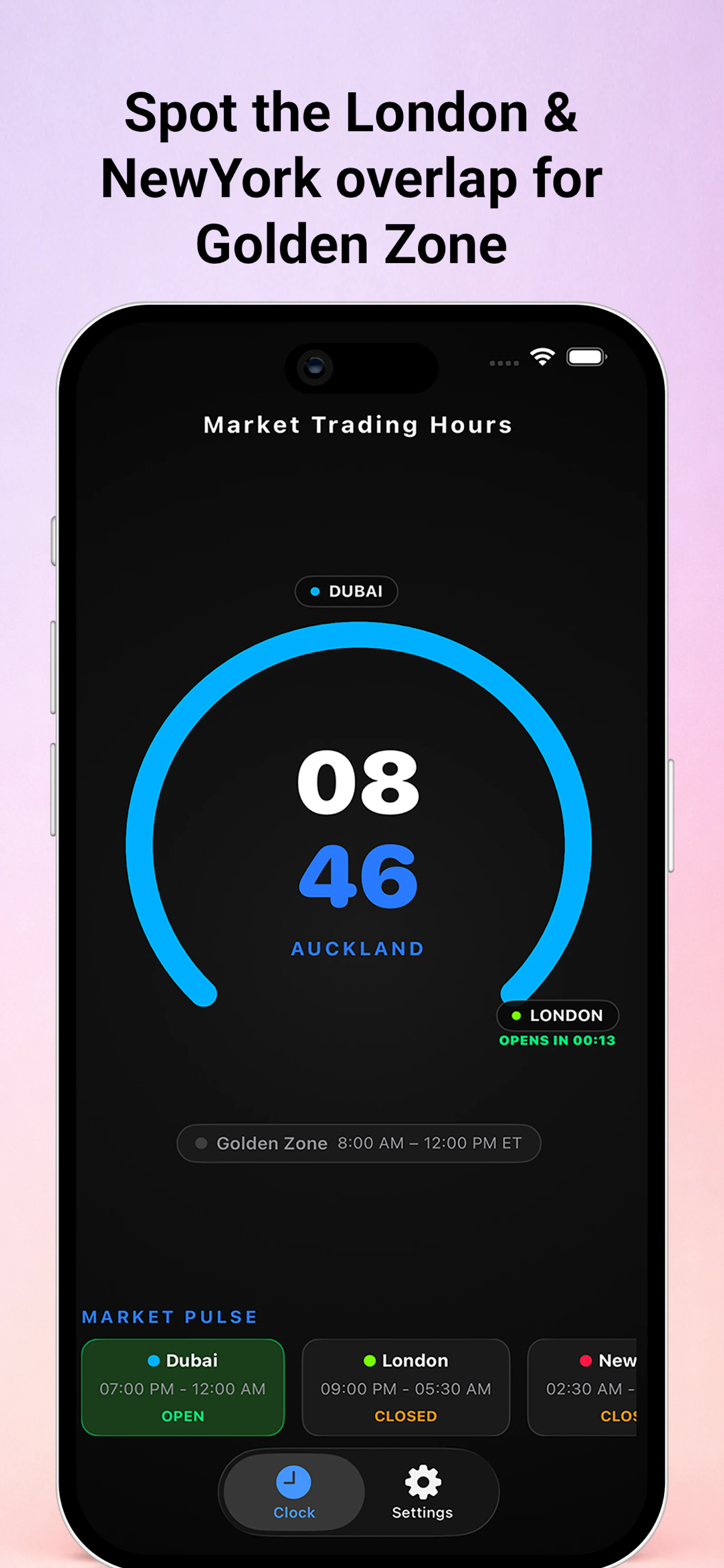 Forex Session Hours Clock screenshot 2