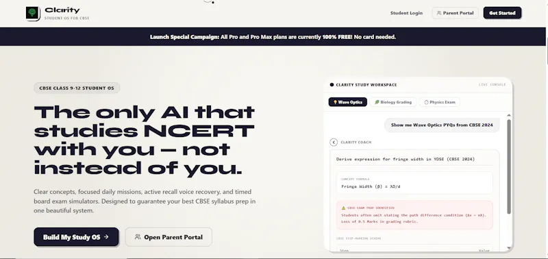 Clarity screenshot 1
