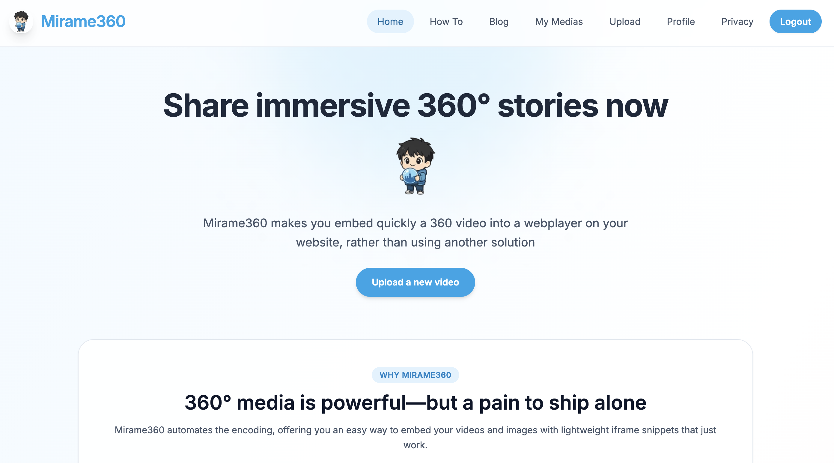 Mirame360 - Screenshot 2 showing product features and functionality