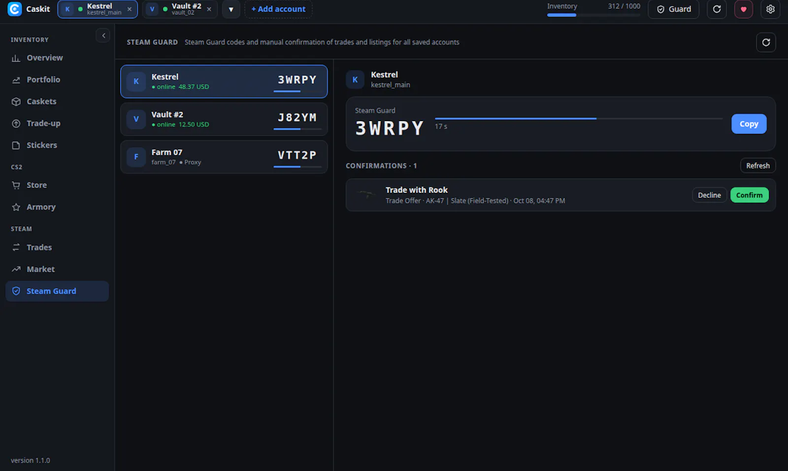 Caskit  screenshot 3