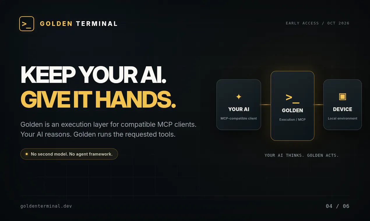 Golden Terminal SSH gallery image