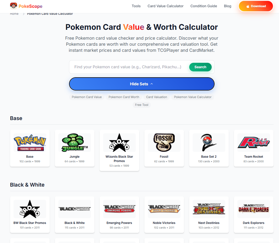 Pokemon card price checker & recent eBay sales - PokeScope | Product Hunt Pokemon card price checker & recent eBay sales - PokeScope | Product Hunt