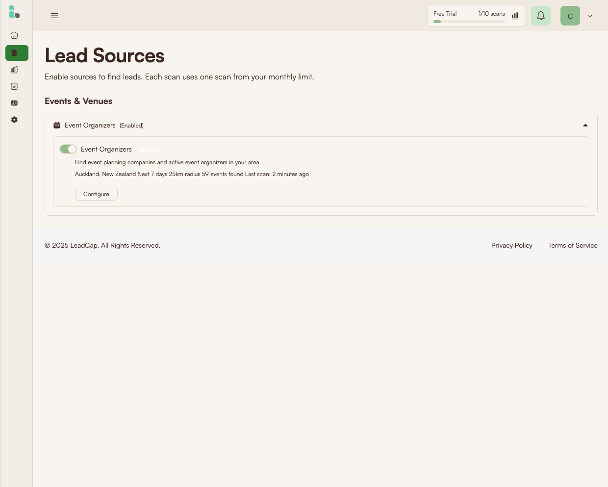 LeadCap gallery image