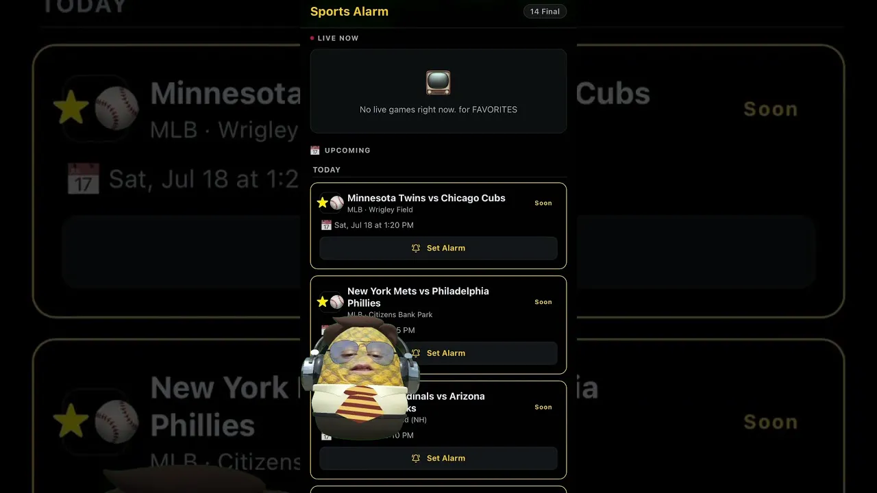Sports Alarm gallery image