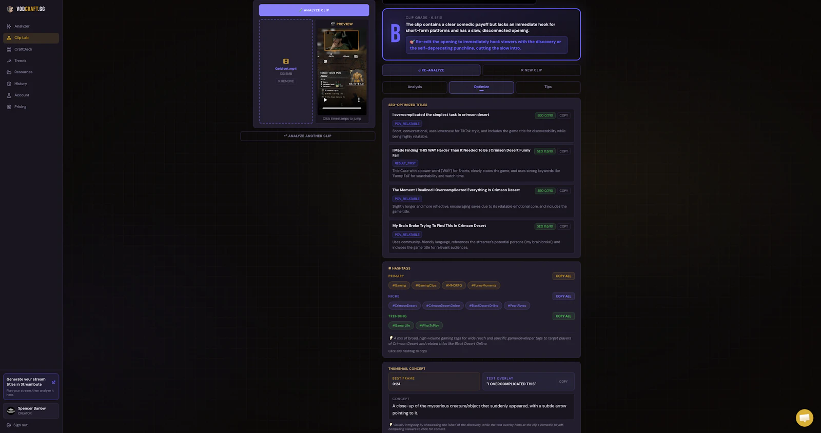 VODcraft — Turn Your Stream Into Content screenshot 8