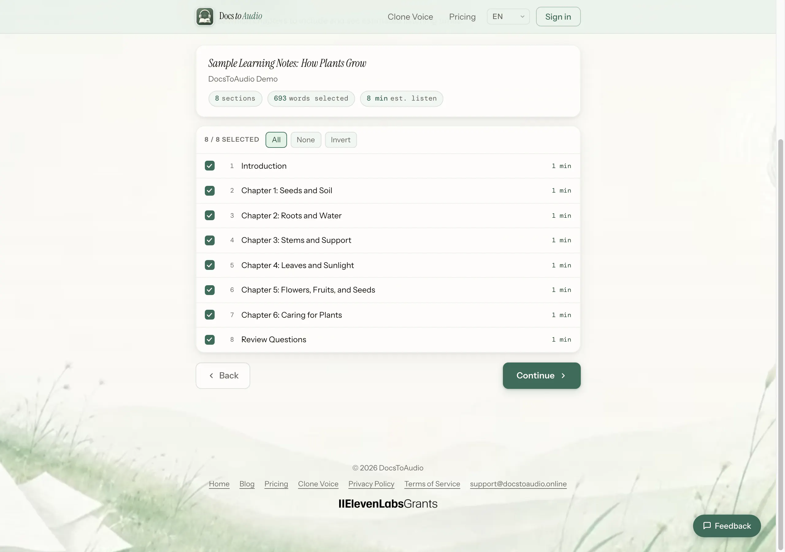 DocsToAudio gallery image