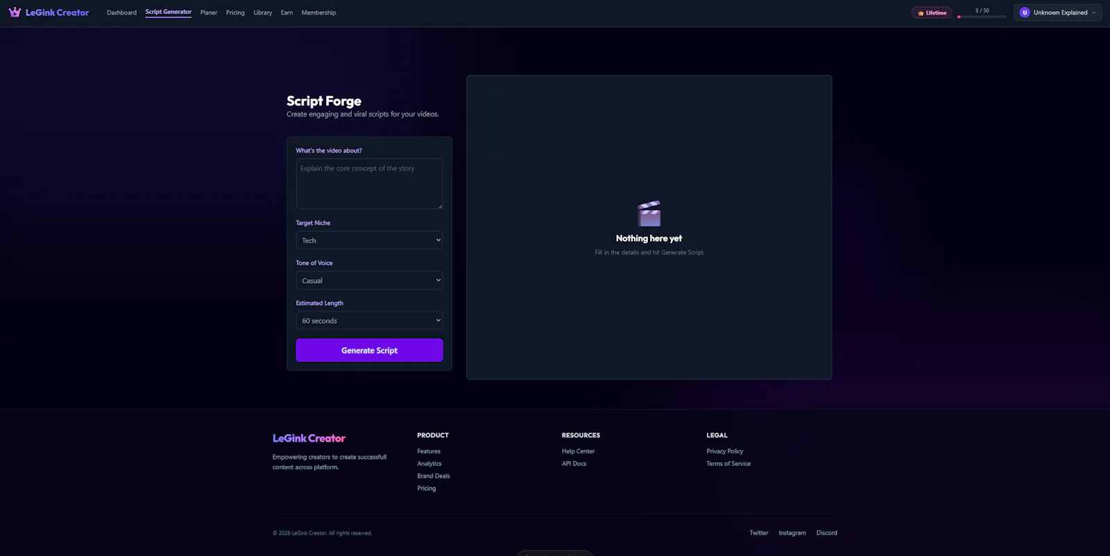 LeGink Creator  screenshot 2
