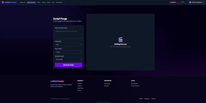 LeGink Creator  screenshot 2