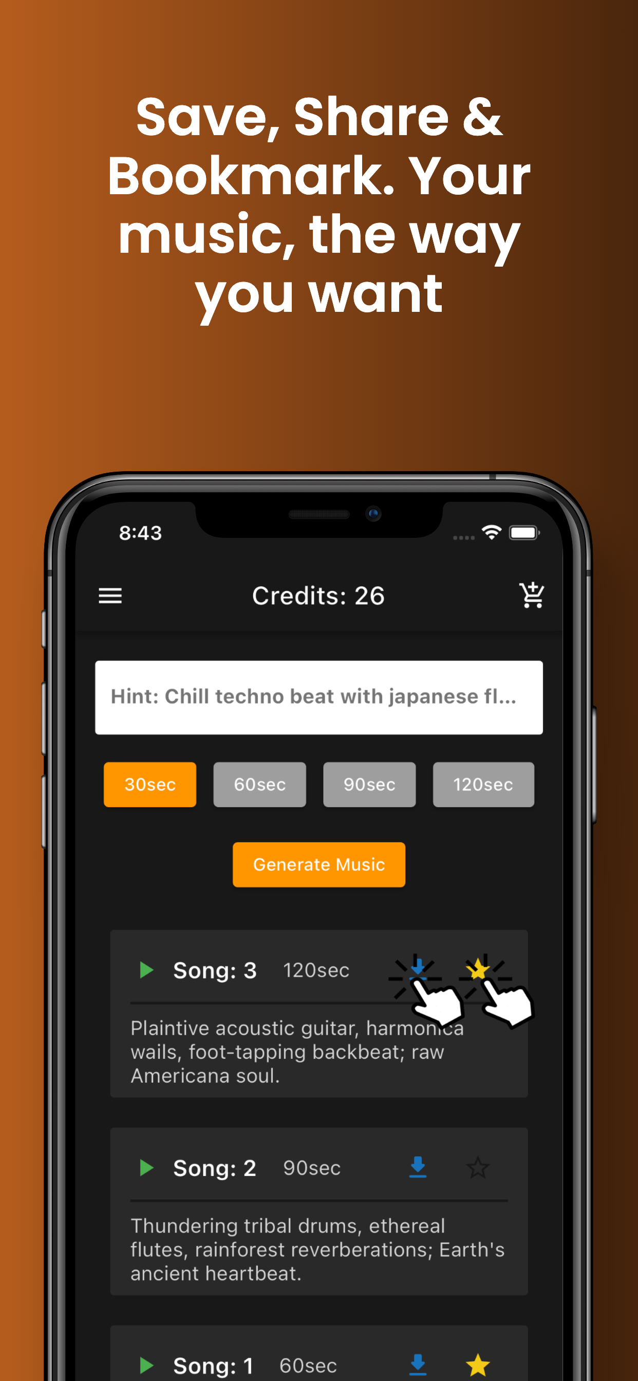 وسائط UJAM AI: اقلب النص إلى الألحان 3