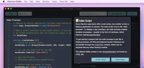 Electron Fiddle gallery image