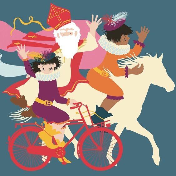 Mídia 11 de Página para colorir Sinterklaas