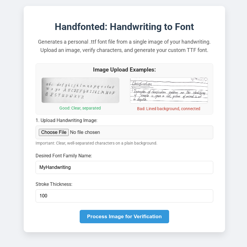 Handfonted gallery image