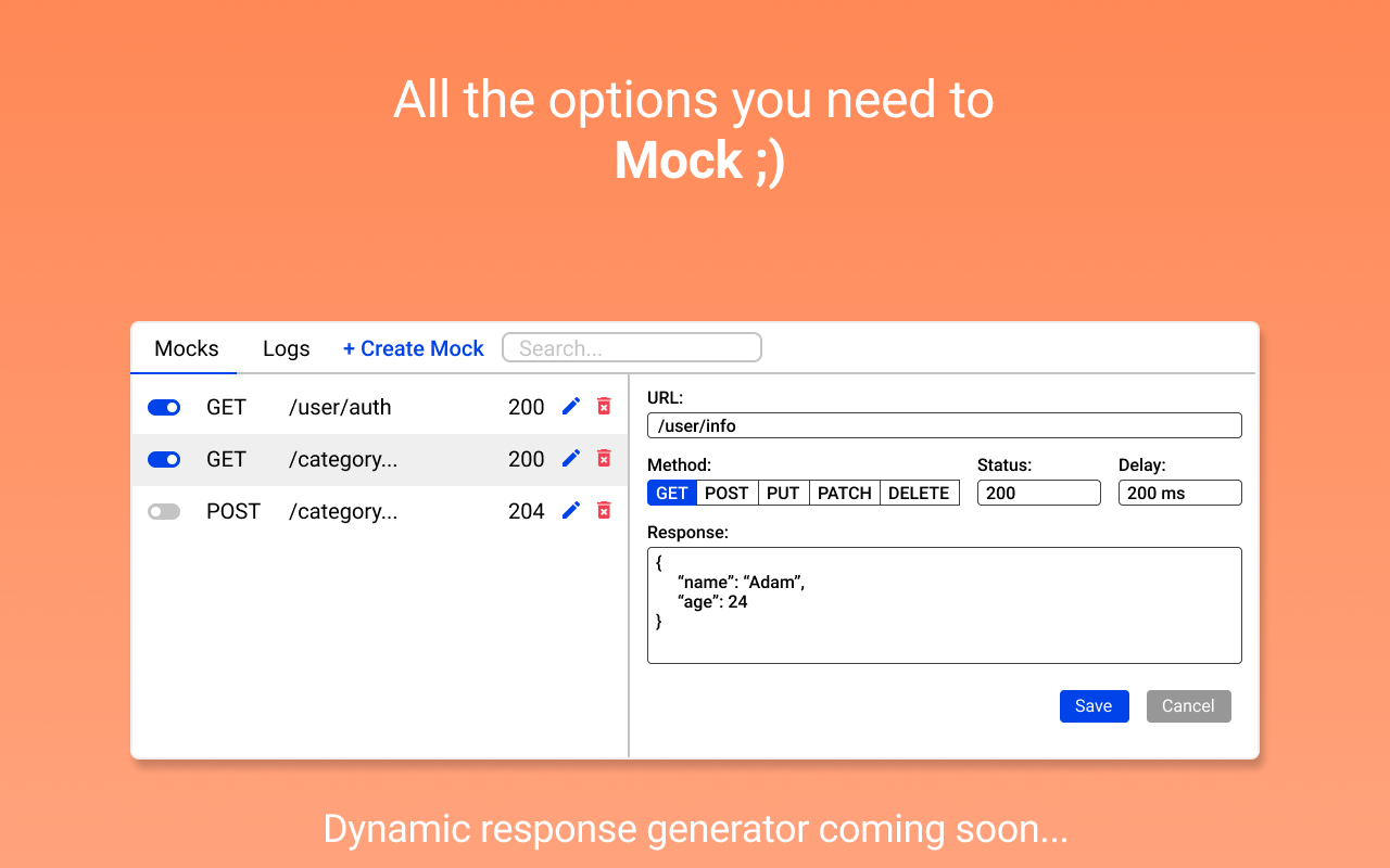 Mokku: API Mocker gallery image