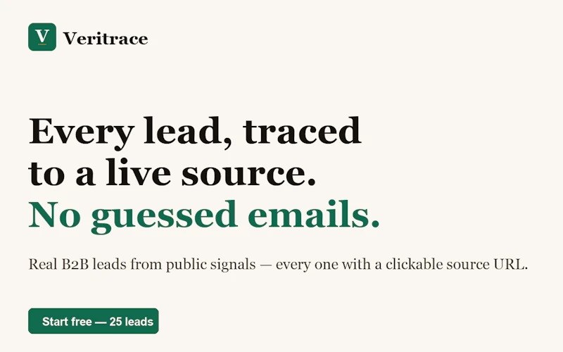 Veritrace screenshot 4
