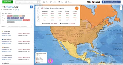 Coronavirus Map Tracker gallery image