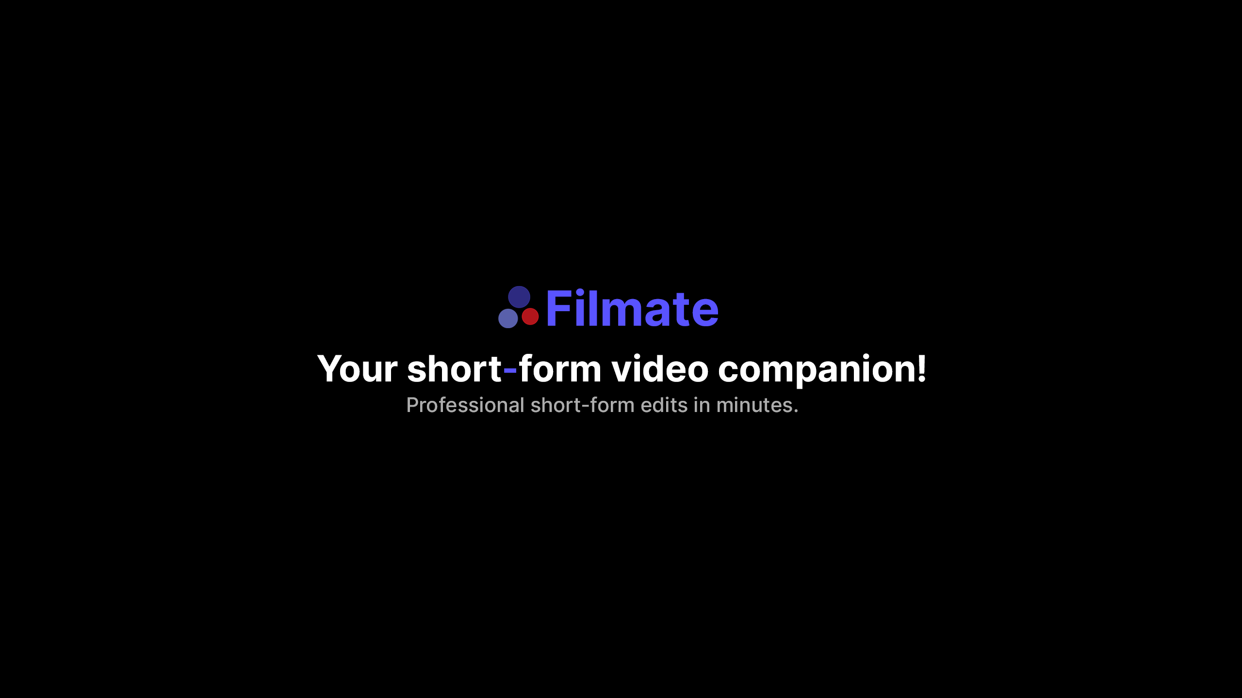 Média recouvert - Présentation du Filmate, le meilleur éditeur vidéo court-métrage AI. 2