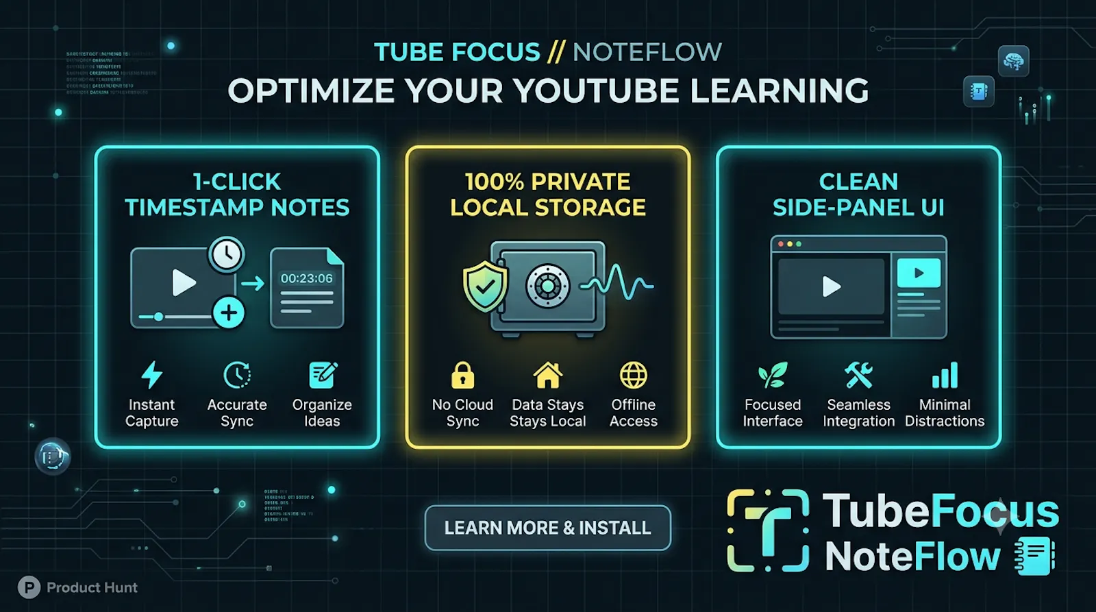 TubeFocus & NoteFlow screenshot 2