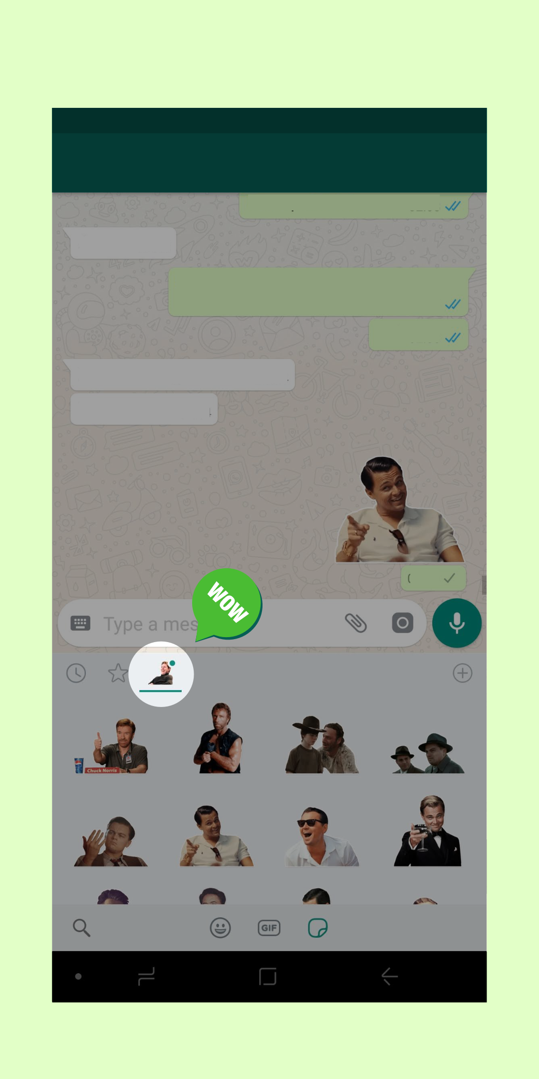 Meme sticker pack for WhatsApp gallery image