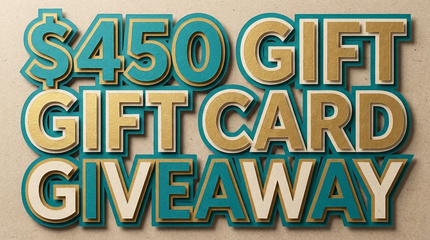 Win a $450 Gift Card in October 2026