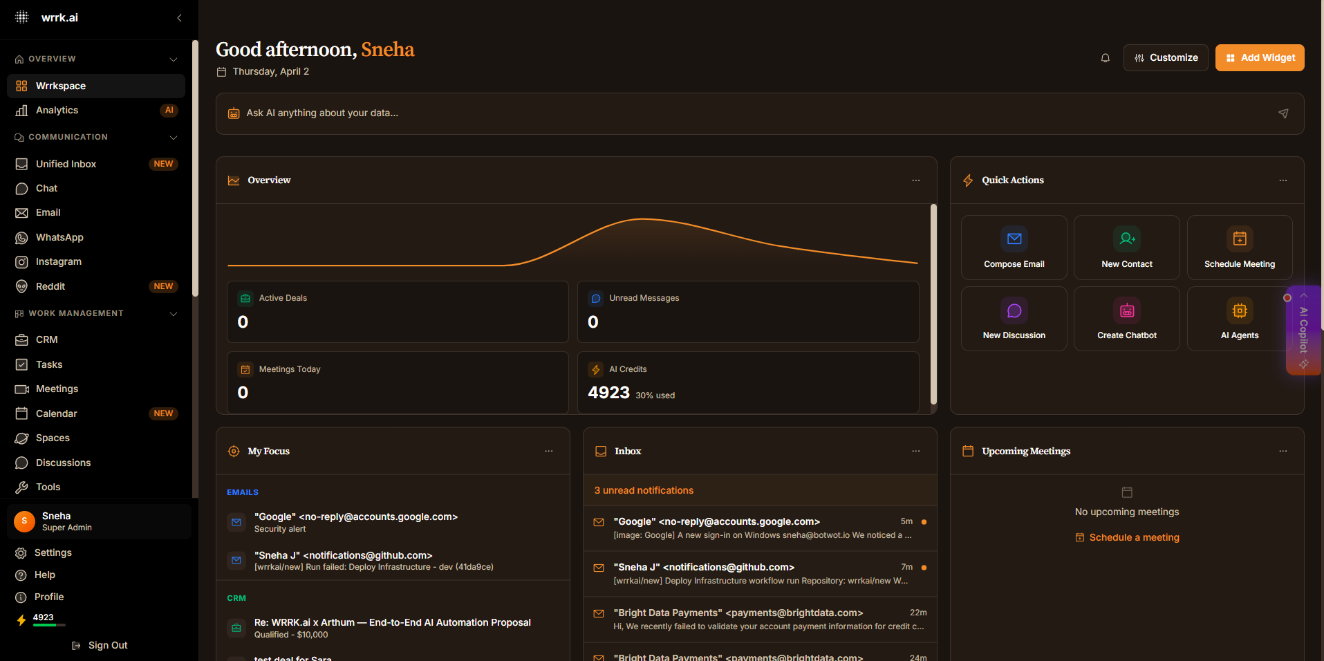 wrrk.ai gallery image