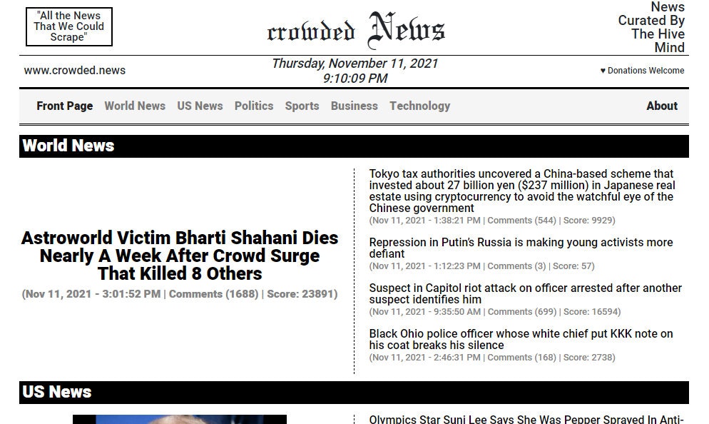 Crowded News gallery image