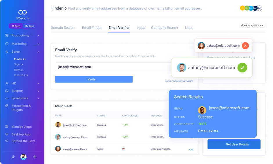 Finder.io by 500apps gallery image