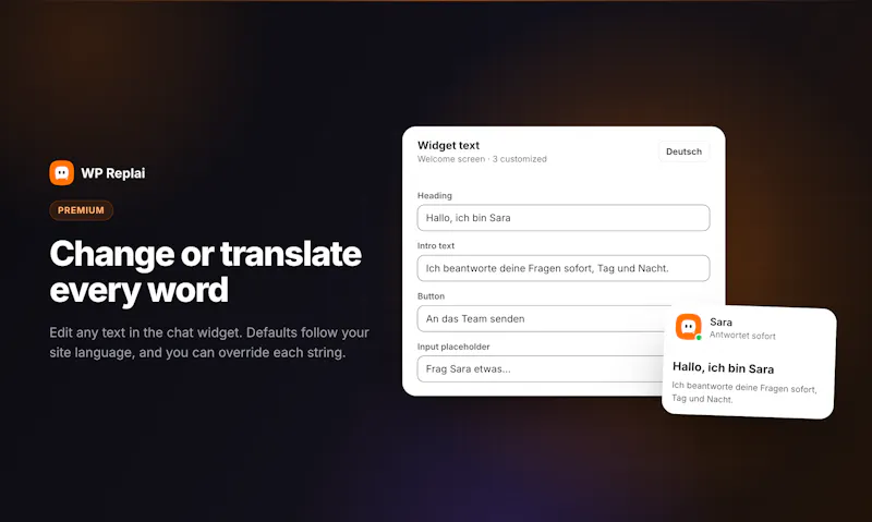 WP Replai screenshot 4
