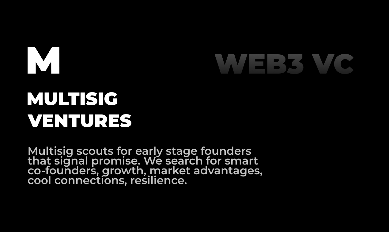 Multisig -Ventures - VC für Web3 -Projekte media 1