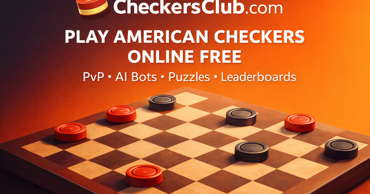 CheckersClub - Main product screenshot demonstrating key features and user interface