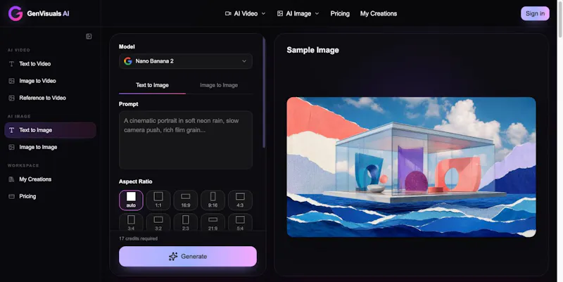 GenVisuals AI screenshot 3