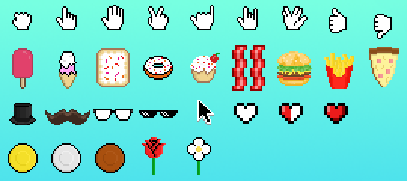 Pixels Sticker Pack gallery image