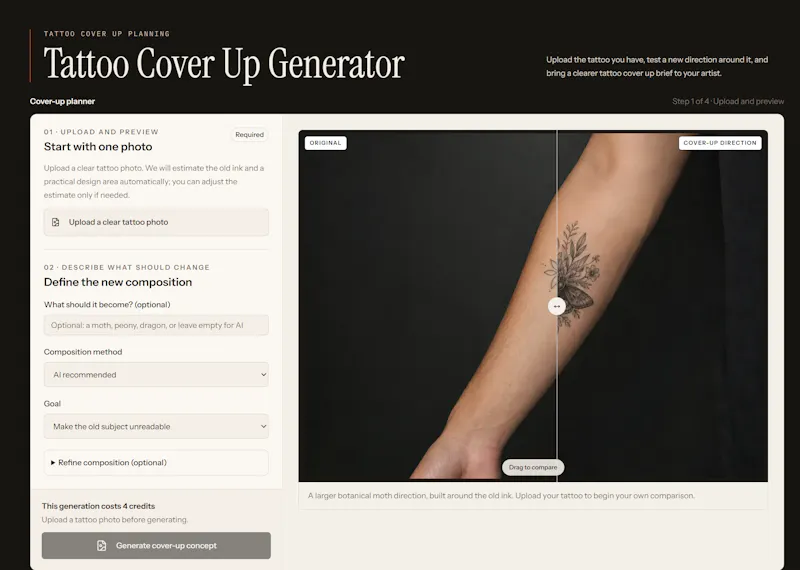 TattooCoverUpGenerator.com screenshot 2
