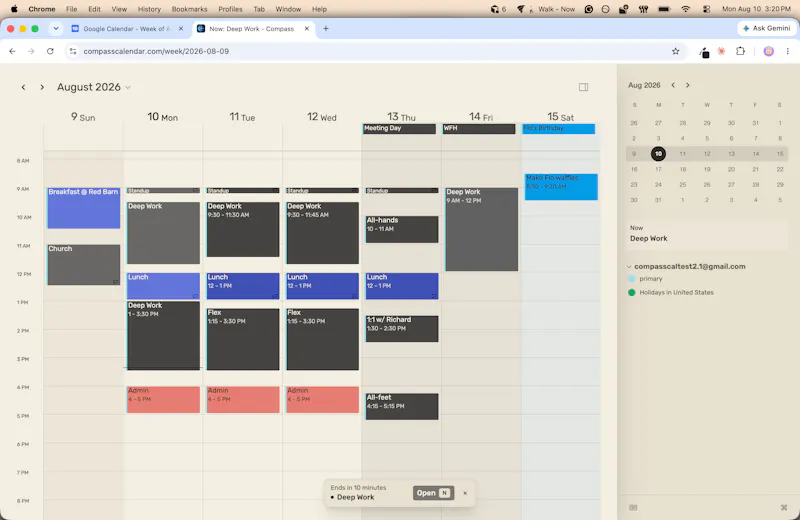 Compass Calendar screenshot 7