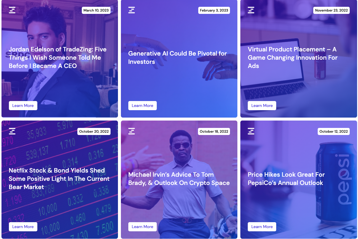TradeZing Pro - Screenshot 2 showing product features and functionality