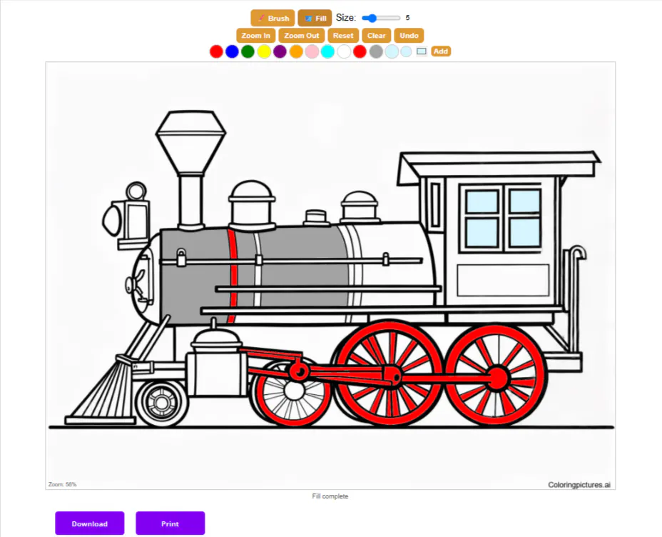 Free Coloring Pictures gallery image