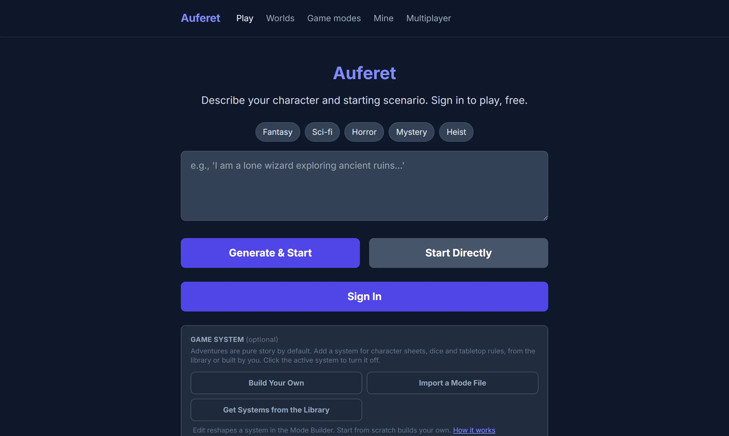 Auferet gallery image