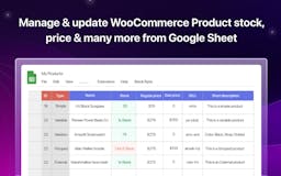 Stock Sync for WooCommerce with Google Sheet media 3