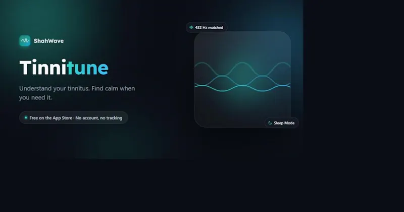 Tinnitune screenshot 1