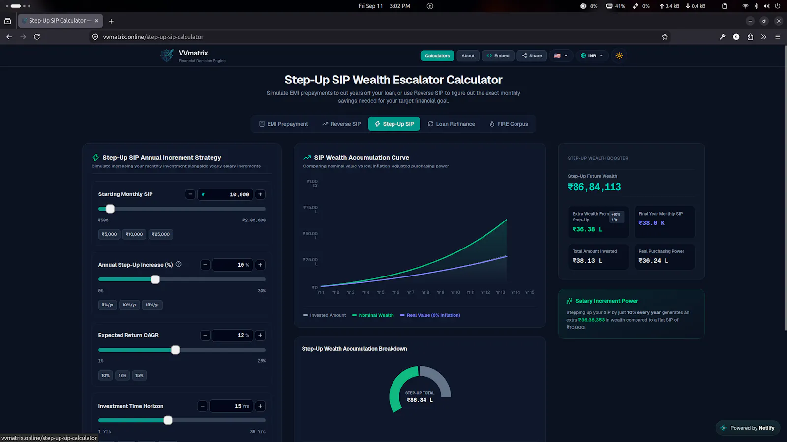 VVmatrix screenshot 1