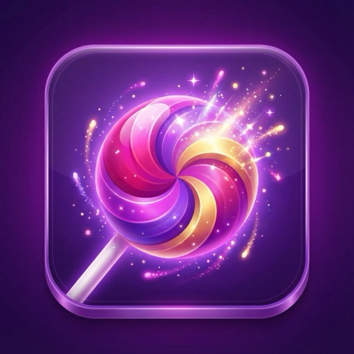Candy Burst 3D - Product Hunt launch logo