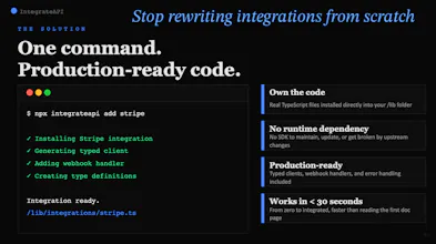 IntegrateAPI gallery image