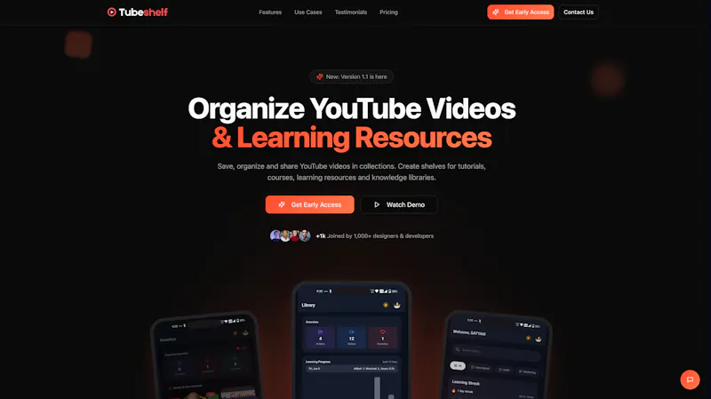 TubeShelf screenshot 1
