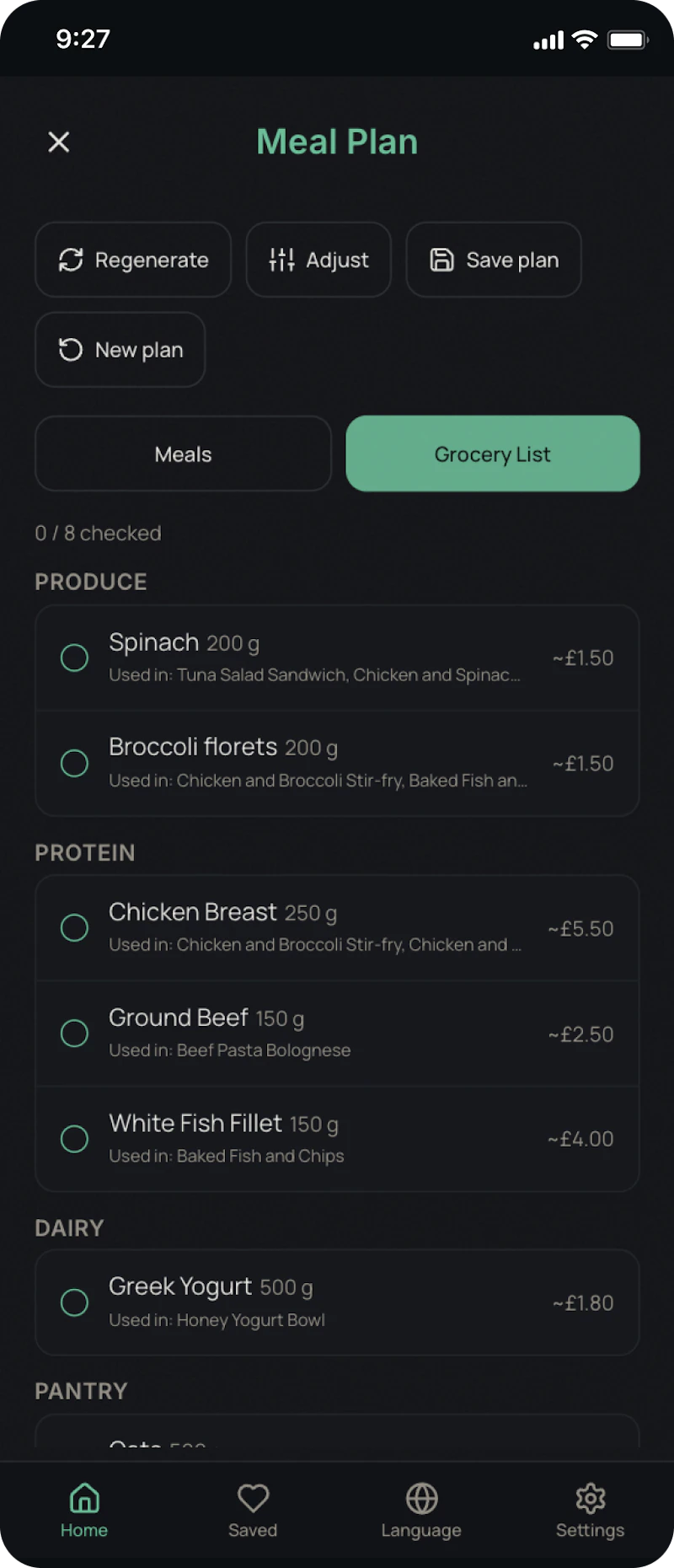 What Can I Eat? — Food Recommendations screenshot 12