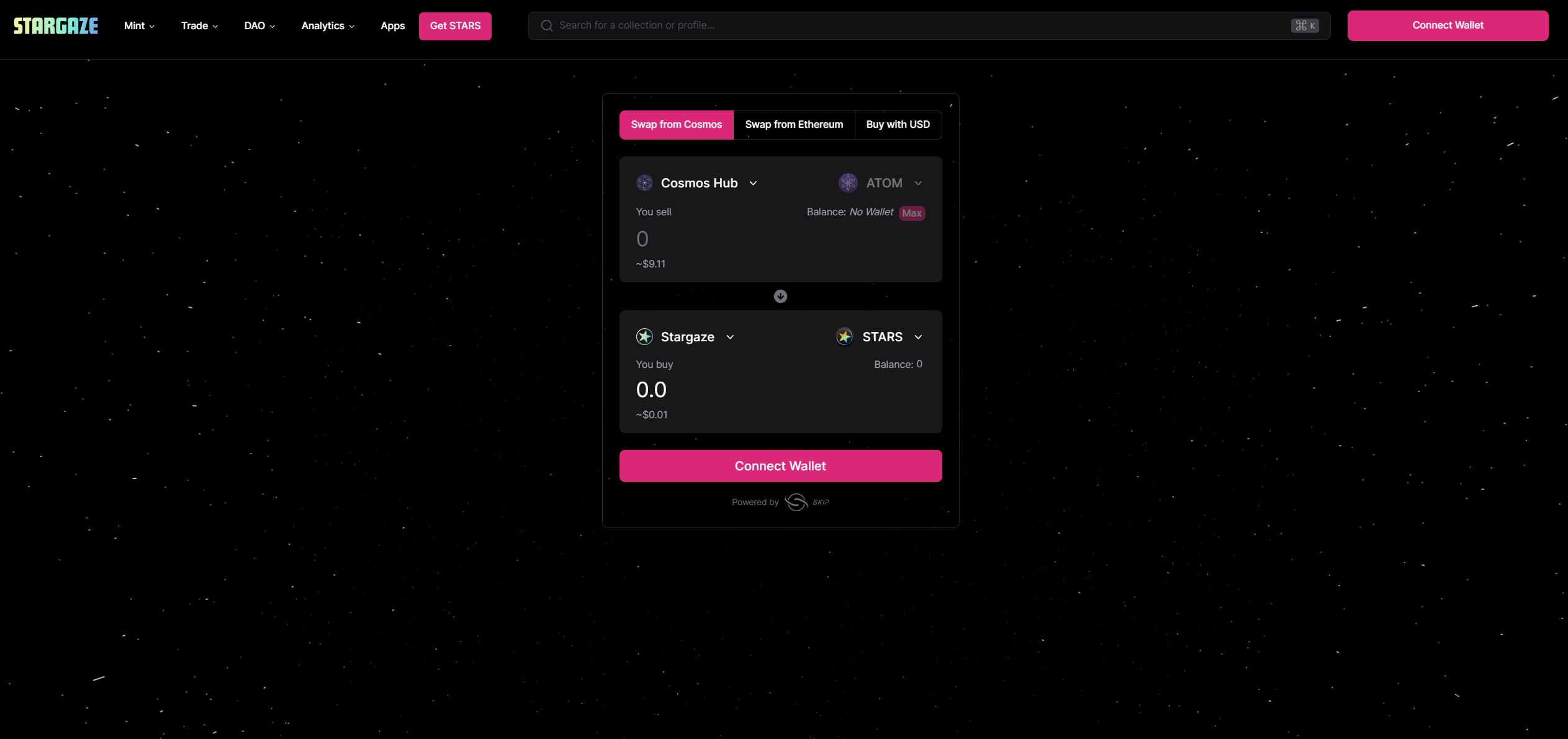 Mídia 8 de Stargaze - NFTs de hortelã e comércio em uma plataforma comunitária rápida e poderosa