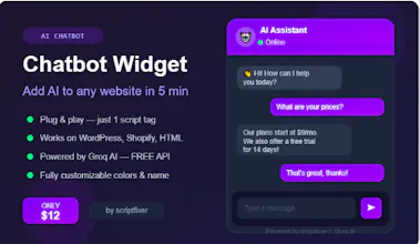 AI Chatbot Widget gallery image