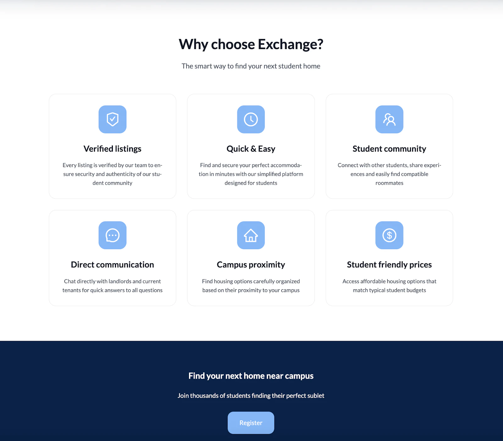 Exchange Sublet screenshot 2