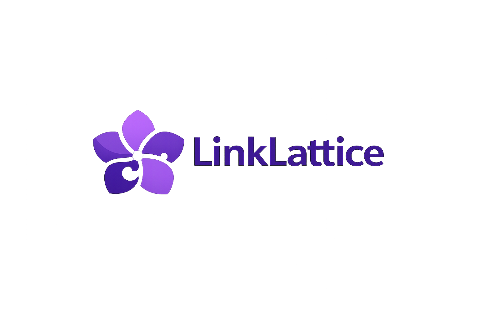 LinkLattice - Product Hunt launch logo and brand identity