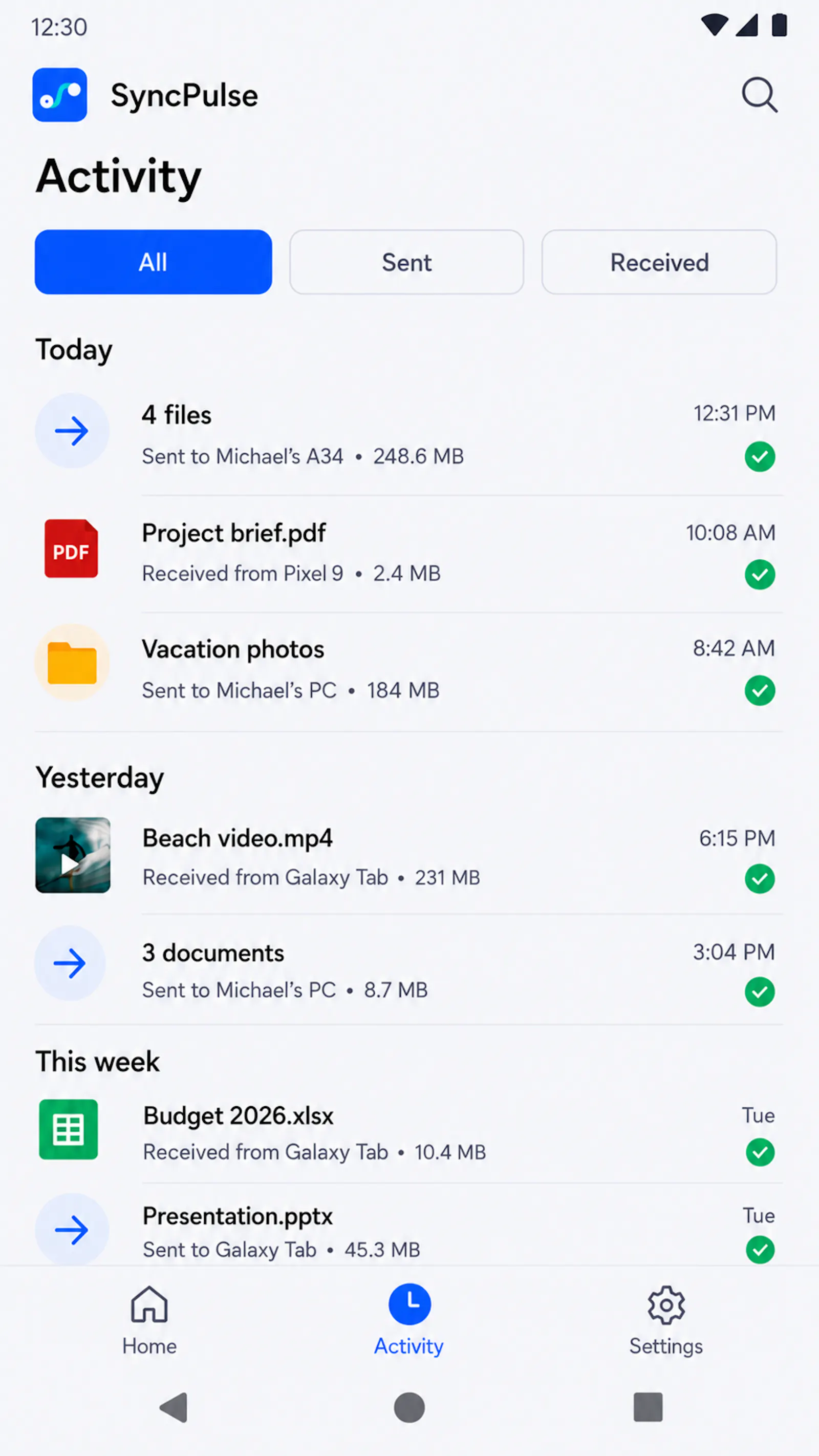 SyncPulse – File Transfer screenshot 10
