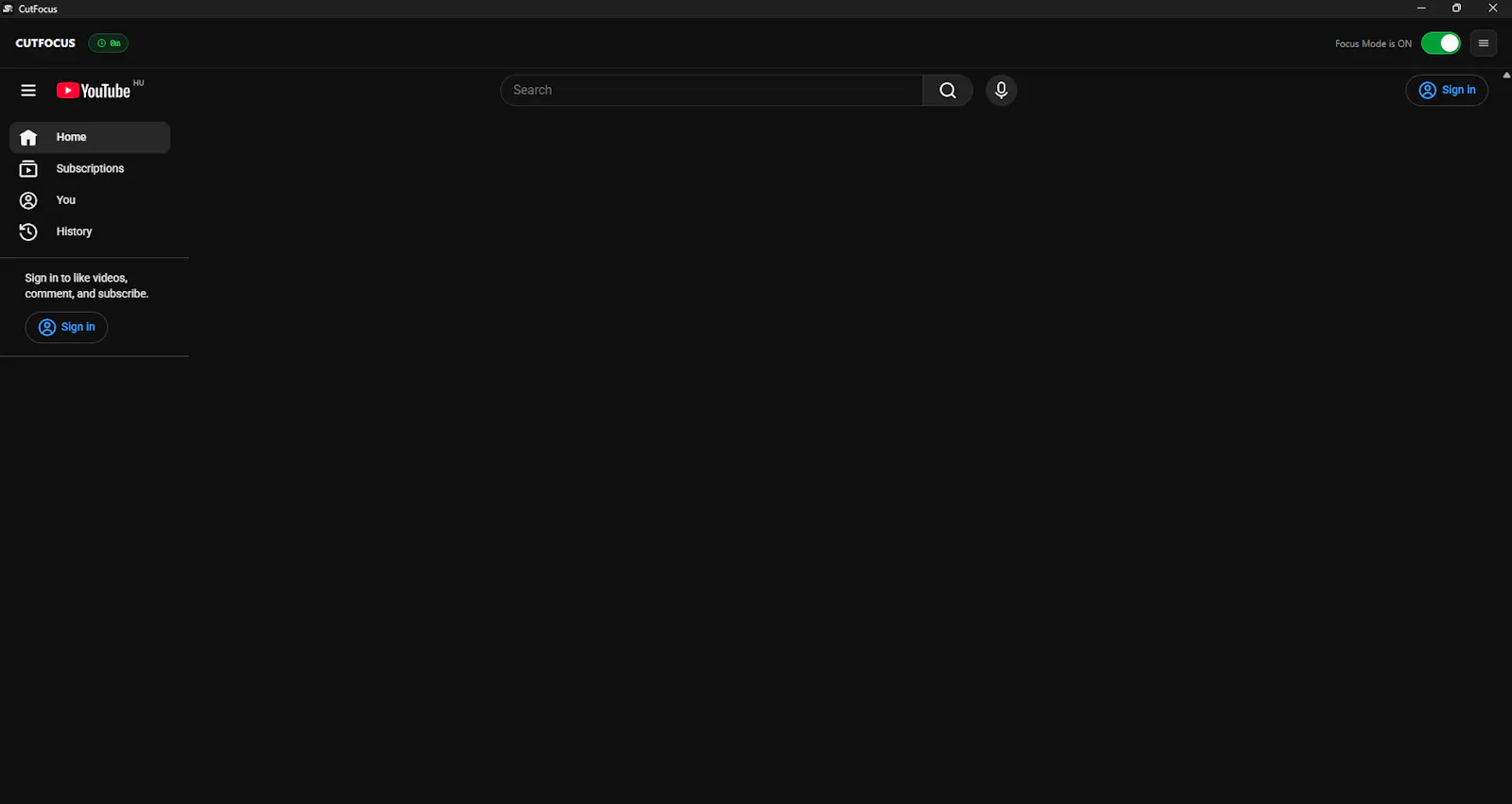 CutFocus screenshot 1